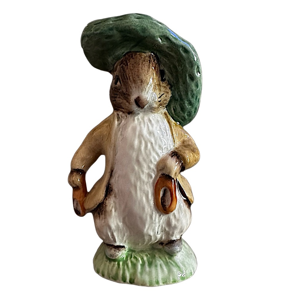 Royal Albert Benjamin Bunny Figurine Vintage Beatrix Potter F Warne England Mint